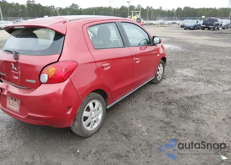 2014 Mitsubishi Mirage Es z USA, uszkodzony, nr VIN ML32A4HJ2EH021986